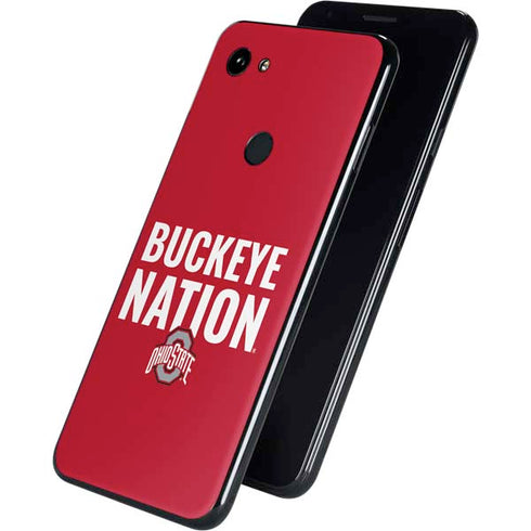 Ohio State University The Ohio State Buckeyes Google Pixel 3a Skin